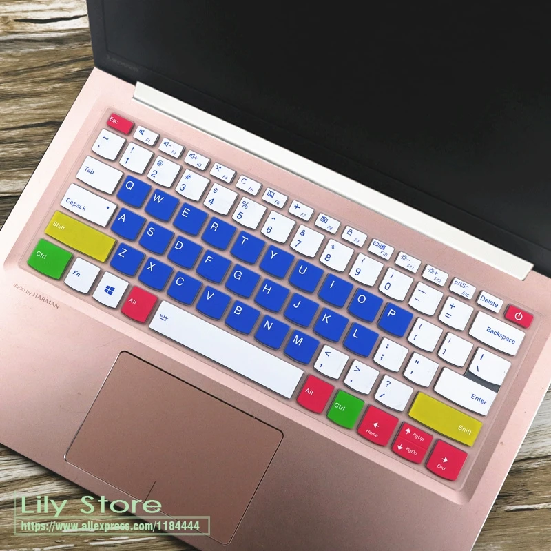 candyblue Силиконовый чехол для клавиатуры протектор кожи ноутбука Ноутбук для lenovo yoga 730 15,6 дюймов/для lenovo yoga 720 15 дюймов - Цвет: candyblue
