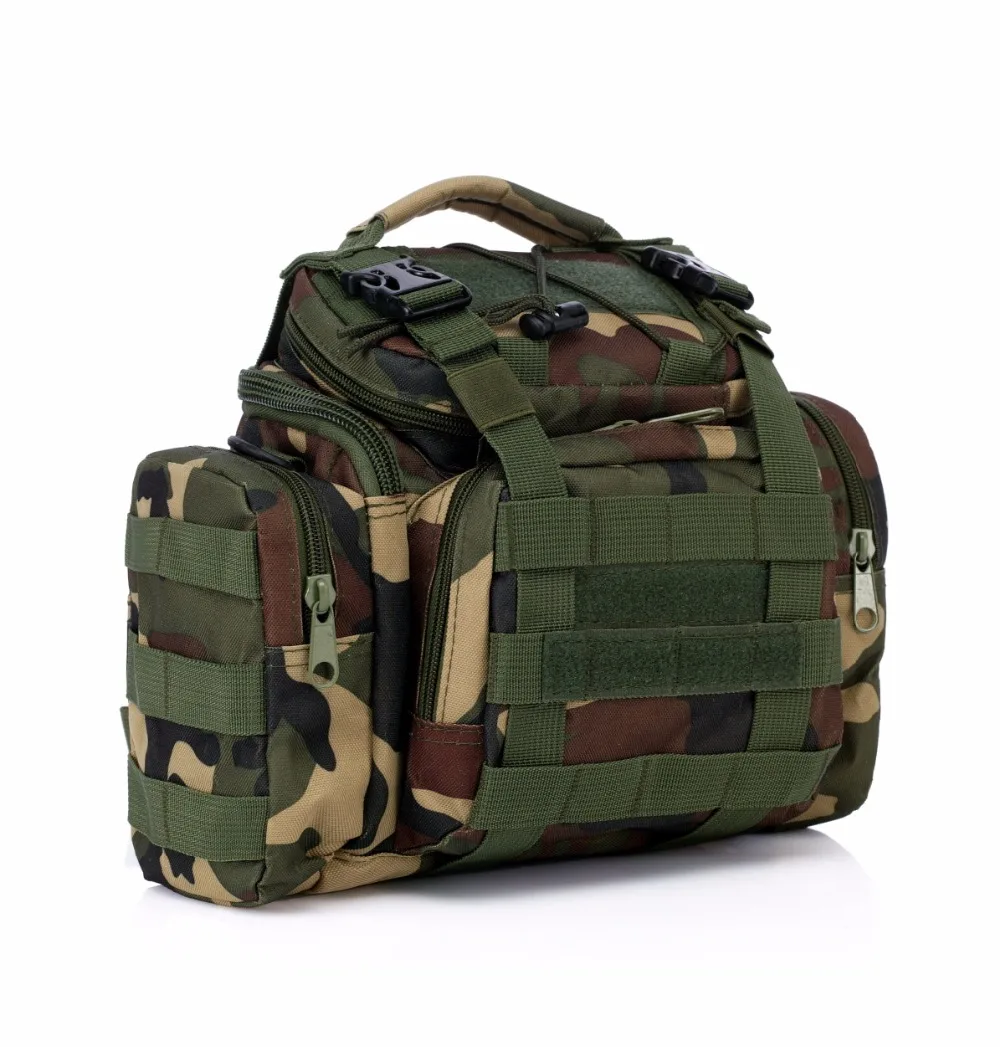 Scione Военная Тактическая штурмовая сумка, армейская модная повседневная Водонепроницаемая нейлоновая сумка через плечо, спортивные сумки