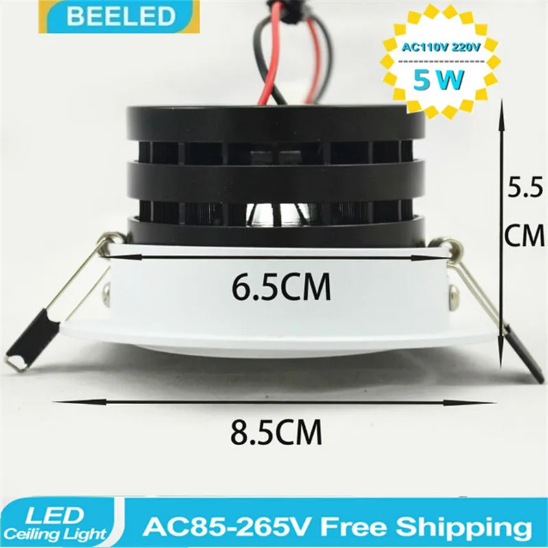 6 шт./упаковка алюминиевые светодиодные лампы 110 В 220 В|light colored kitchen cabinets|light