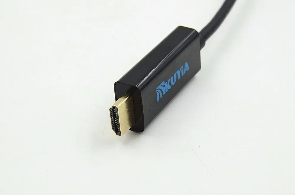 6 футов Thunderbolt MiniDisplayPort DP в HDMI адаптер конвертер кабель аудио видео HDTV для Apple Macbook