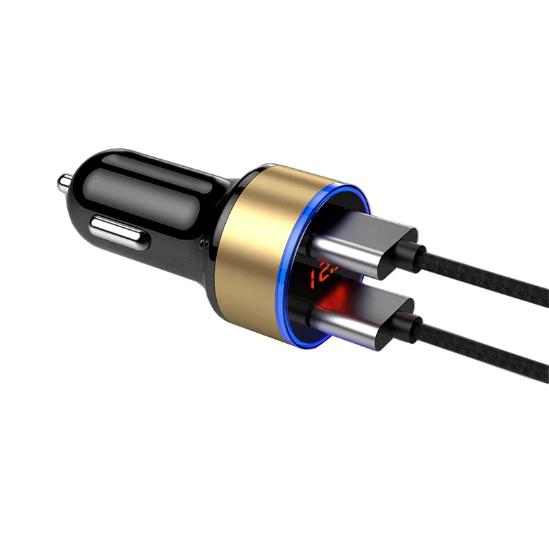 3.1A автомобильное зарядное устройство с двойным USB универсальным