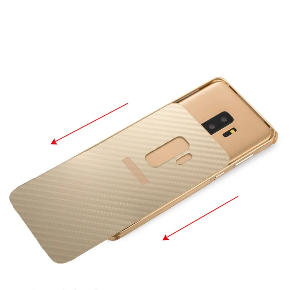 Гибридный чехол YeeSite для Samsung Galaxy S9 Plus Жесткий Чехол из углеродного волокна