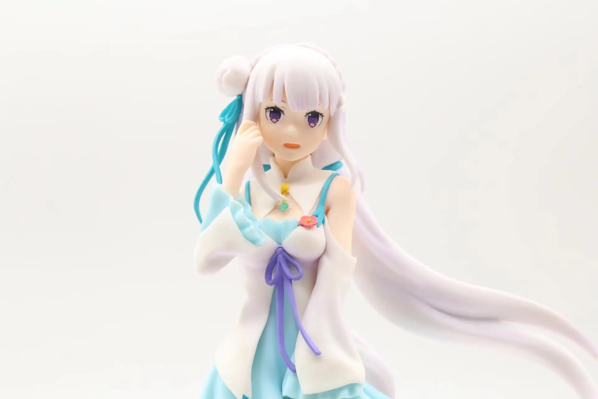 20 см аниме вновь ноль Emilia kara Hajimeru Isekai Seikatsu Фигурка Эмилия игрушки Коллекционная