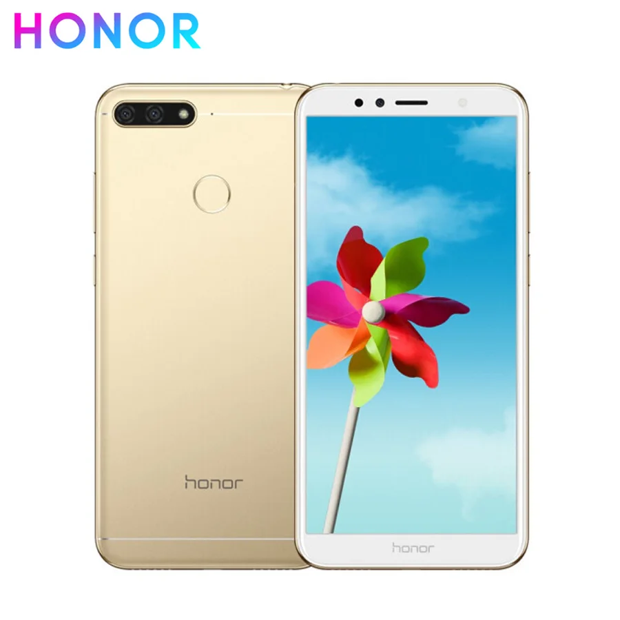 Новый мобильный телефон Honor 7A 5 7 дюймов 3 ГБ ОЗУ 32 Гб ПЗУ четыре ядра Snapdragon 430 3000 Мп +