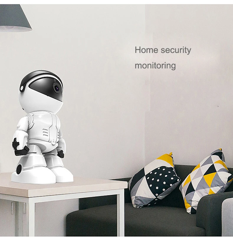 Беспроводной робот wifi камера IP P2P CCTV Cam детский монитор наблюдения HD H.264 объектив ИК ночного видения для Android или IOS CCTV Cam