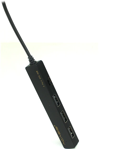 Acasis H027 10070TW мобильный планшетный ПК зарядный кабель OTG 3 порта для одновременной
