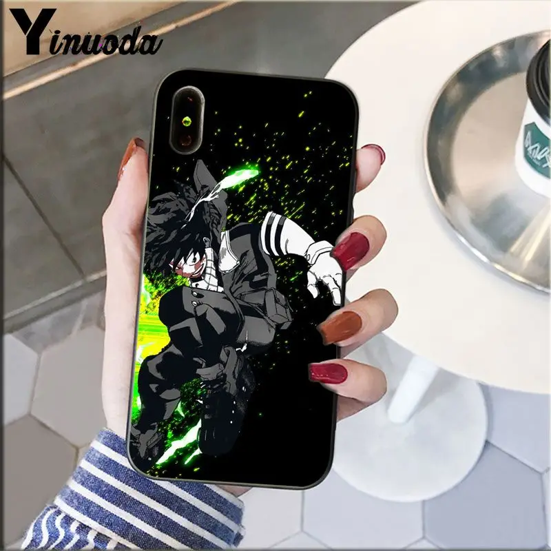 Yinuoda My Hero Boku no Hero Academy deku и bakugou чехол для телефона чехол для iPhone 8 7 6 6S Plus 5 5S SE XR X XS MAX Coque Shell - Цвет: A7