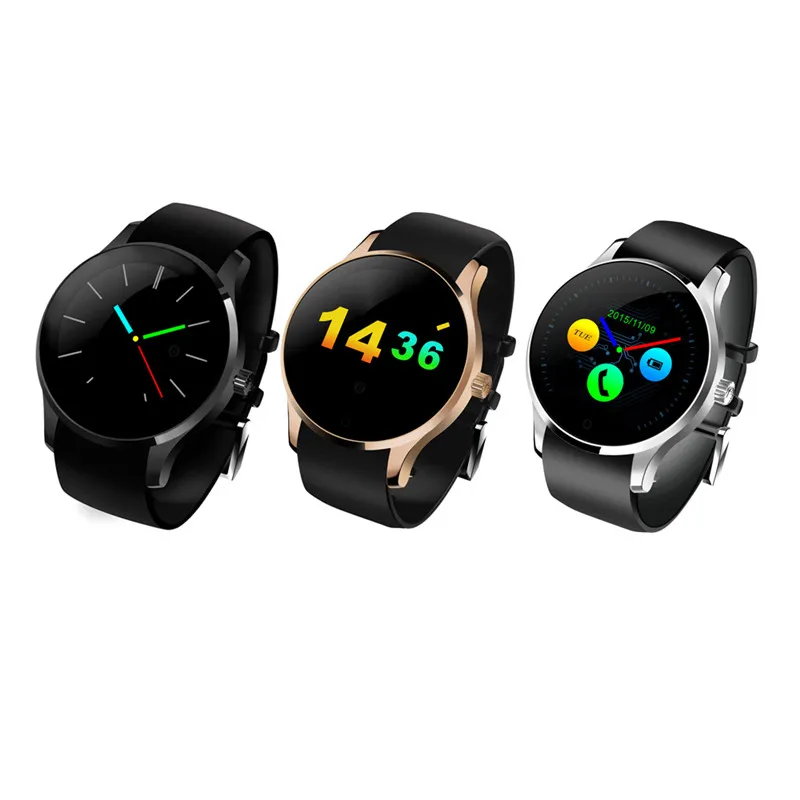 Goldenspike новый раунд smart watch k88s smartwatch поддержка sim карты sd bluetooth wap gprs sms mp4 usb для iphone