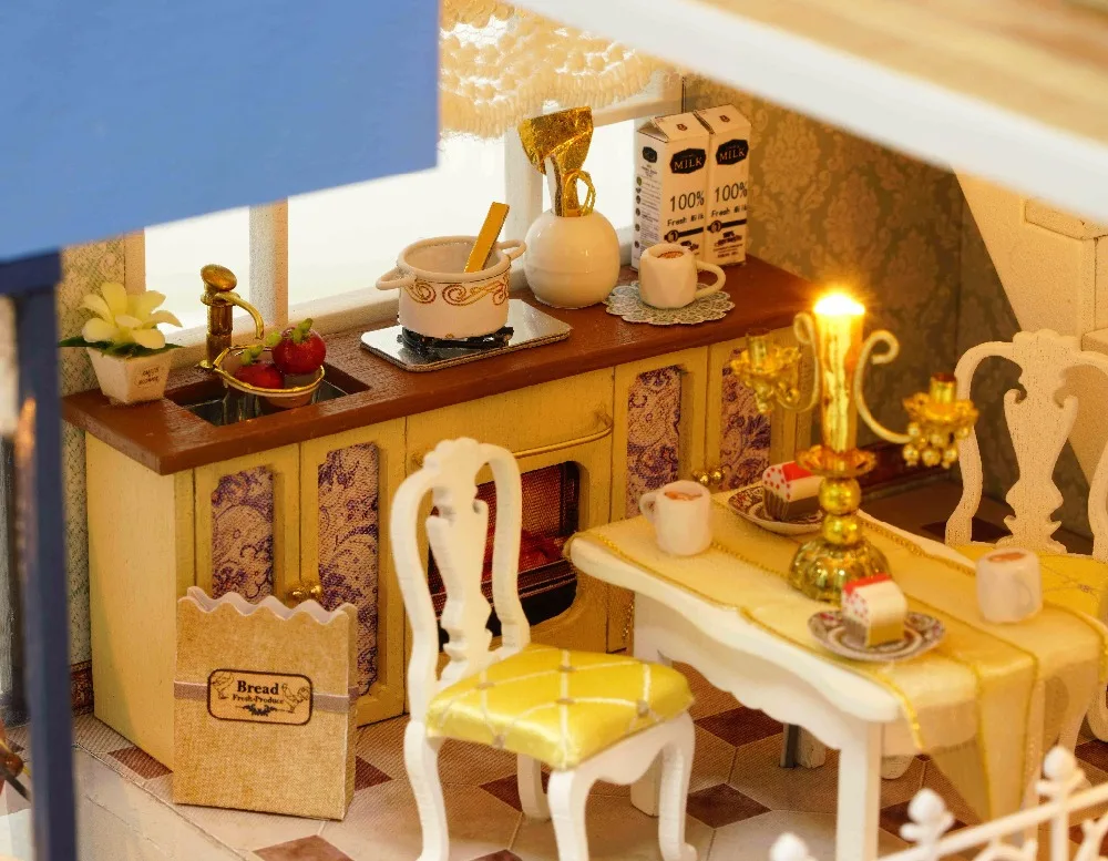 Симпатичный номер DIY игрушка Новое поступление миниатюрный деревянный кукольный