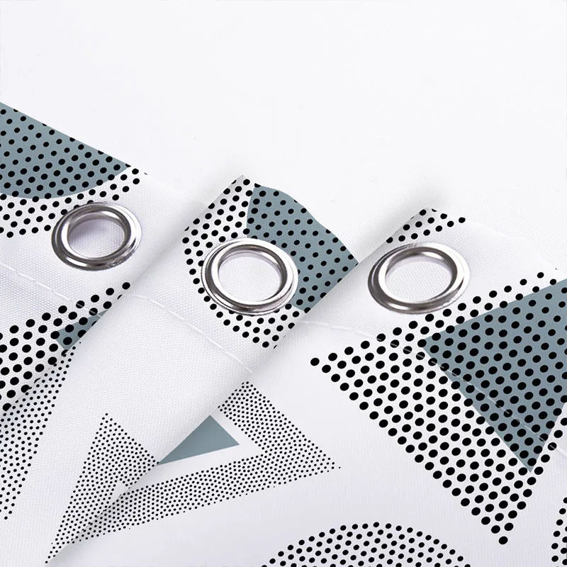 Шторы для душа из полиэстера водонепроницаемые перегородки в ванную комнату с