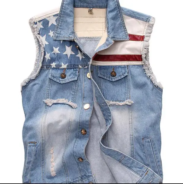 Slim Coat Brand Clothing casual Men Sleeveless Jacket 2015 Spring New Korean Fit Casual Denim Outdoor Sports | Мужская одежда