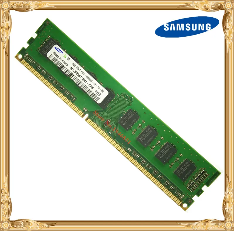 

Samsung Desktop memory DDR3 2GB 1333MHz PC3-10600U PC RAM 2G 10600 1333 240pin
