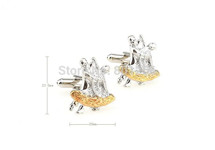 Новинка запонки из золотой меди для танцев и влюбленных|cuff buttons|cufflinks cufflinksbutton cuff |