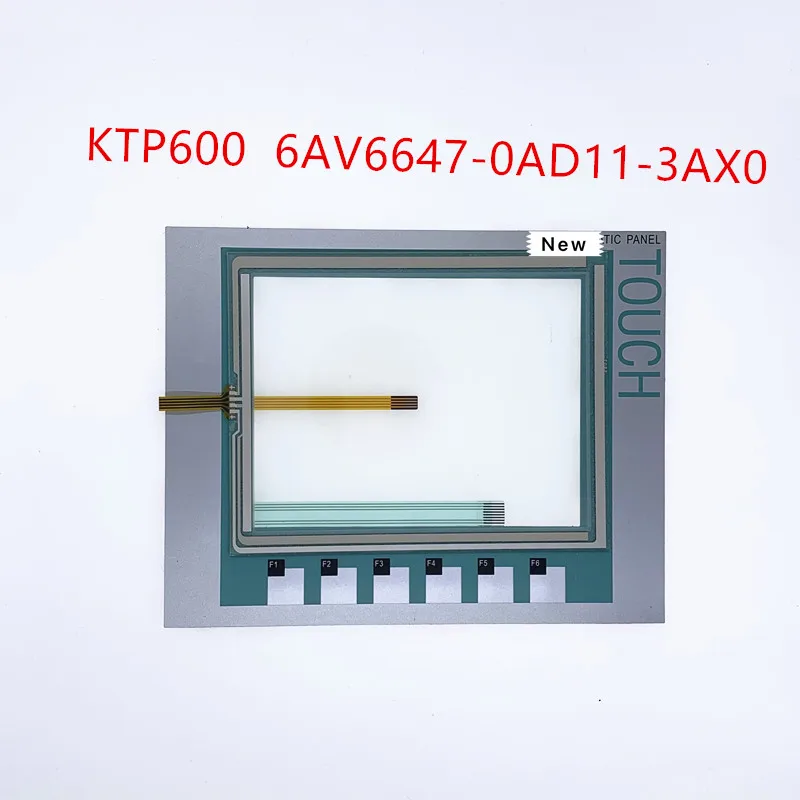 Цифровой преобразователь сенсорного экрана для 6AV6 647 0AD11 3AX0 KTP600 сенсорная панель