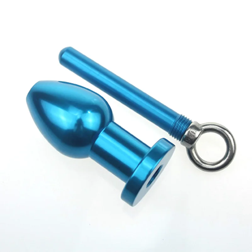 Металлический анальный очиститель для вагины душ большая Анальная пробка