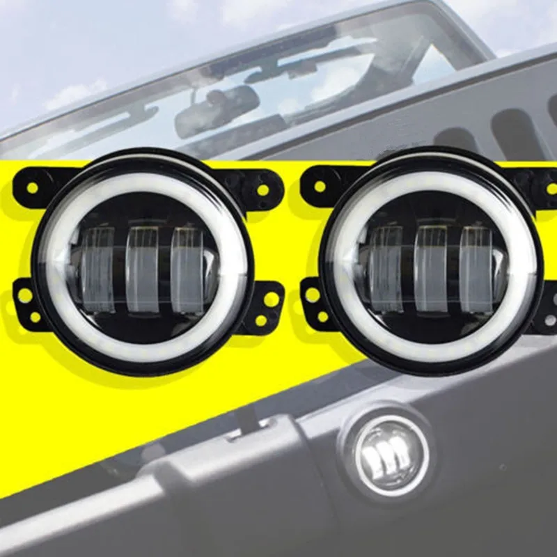 4 дюймовая круглая светодиодсветильник противотуманная фара 30 Вт линза