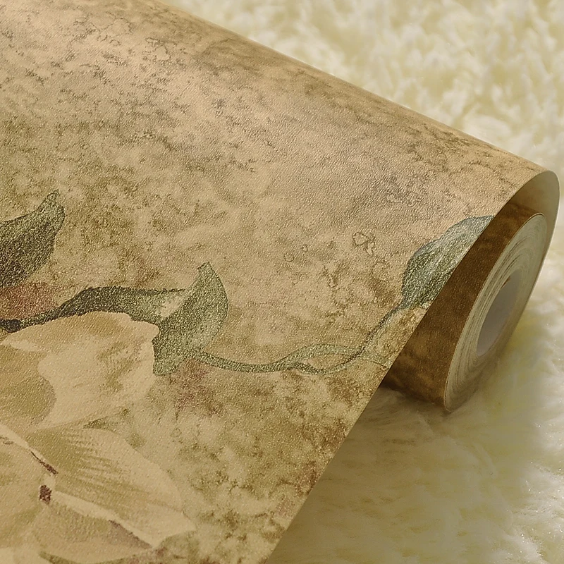 Классические обои из тисненой кожи 10 м Нетканая ткань в винтажном стиле
