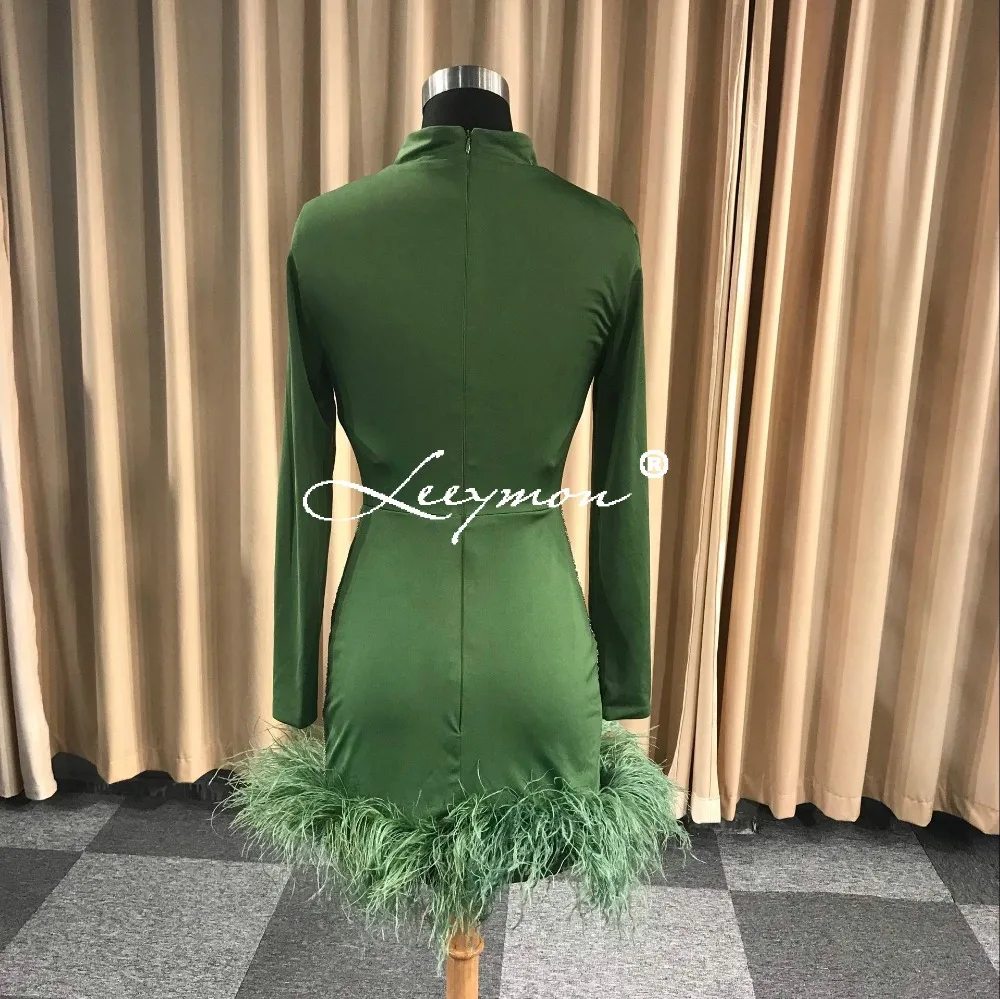 Реальное Горячее предложение 2019 бриллиантовые коктейльные платья короткое