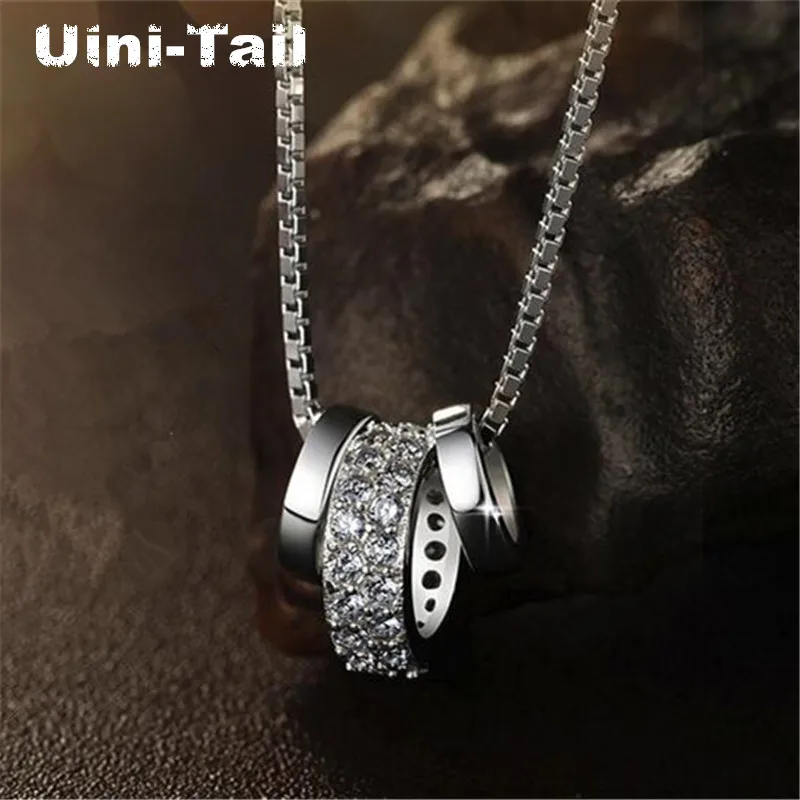 Ожерелье Uini-Tail из тибетского серебра 925 пробы микро-инкрустированное колье