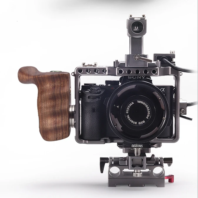 Tilta A7 A7S A7S2 A7R2 Rig комплект каркасная плита деревянной ручкой Следуйте Фокус 4*4