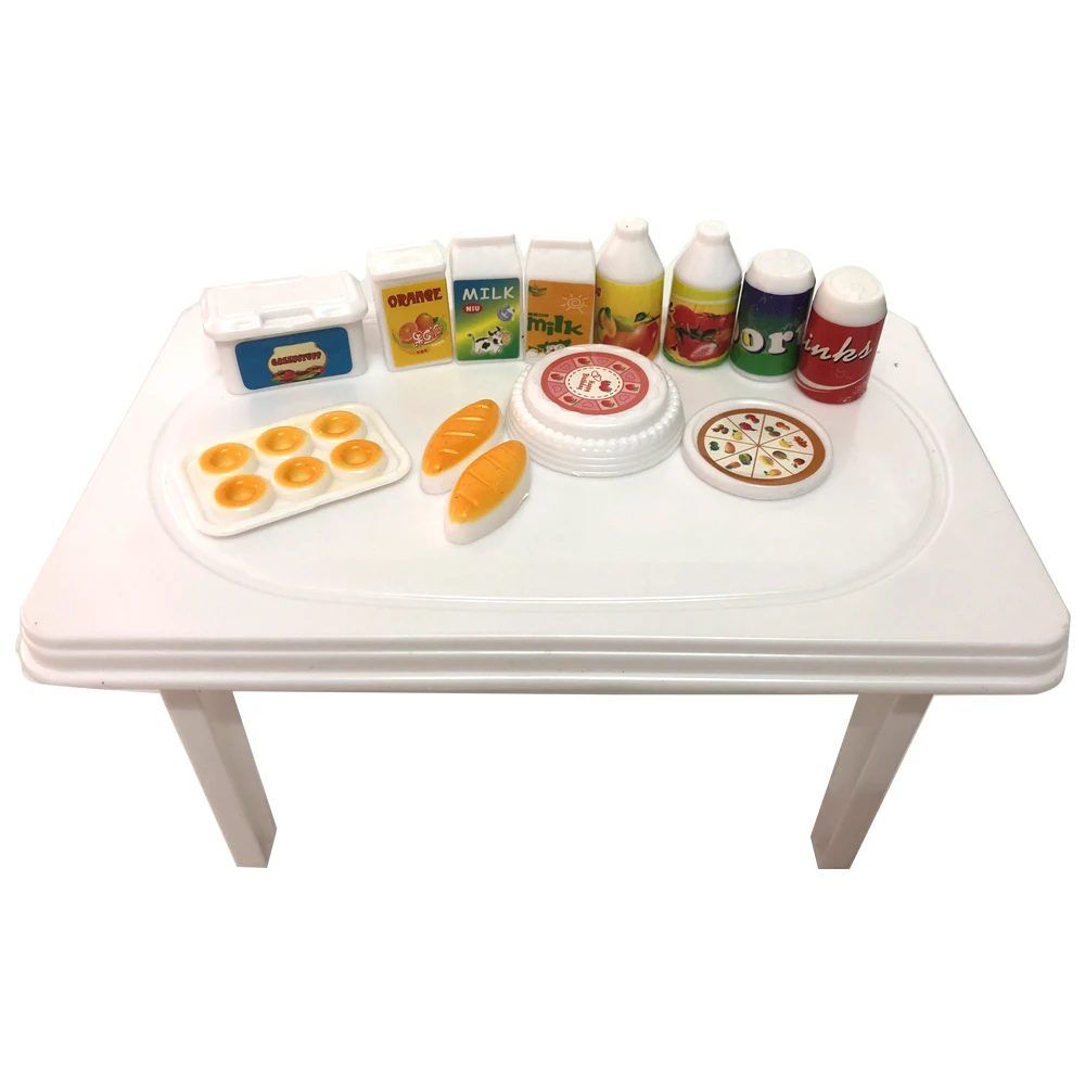 NK15 шт/набор кукольные аксессуары DIY игровой домик мини Имитация посуда куклы