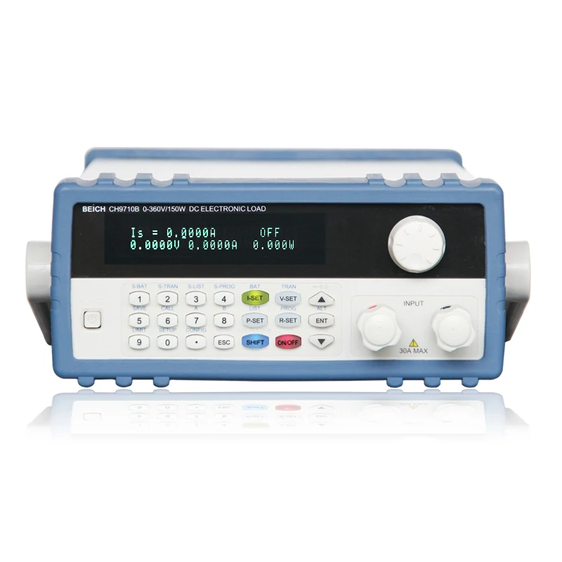 CH9710C Professional VDF Display Programmable DC Electronic Load Battery Tester 0.1mV 0.1mA 300W 360V 30A 110V 220V | Инструменты
