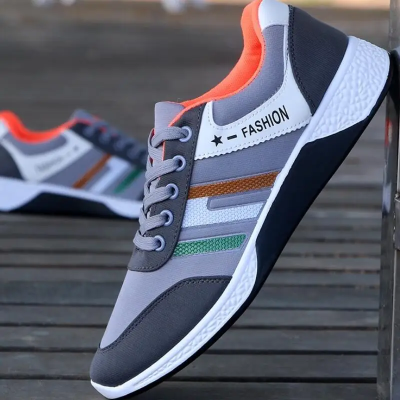2019 Top quality new mens Casual Shoes canvas shoes for men man grey black outdoor walking fashion Men's | Обувь