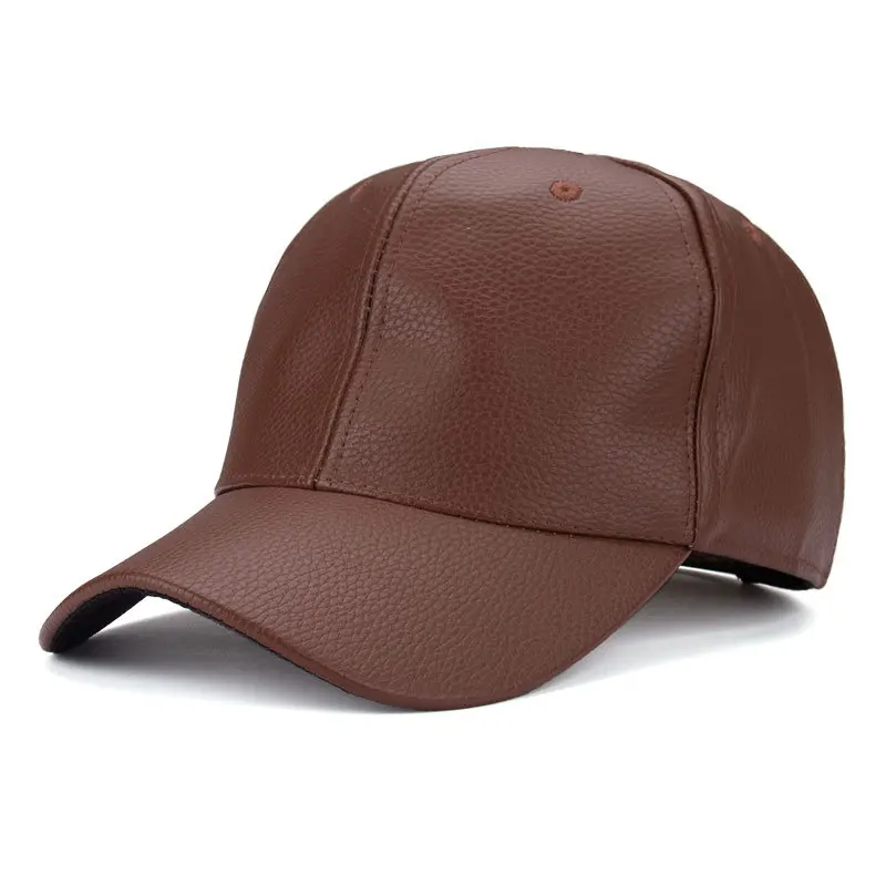 Trendy Fashion Hot Unisex Man Woman Cool High Quality PU Leather Adjustable Outdoor Sun proof Snapback Hat Baseball Cap|baseball cap|baseball cap