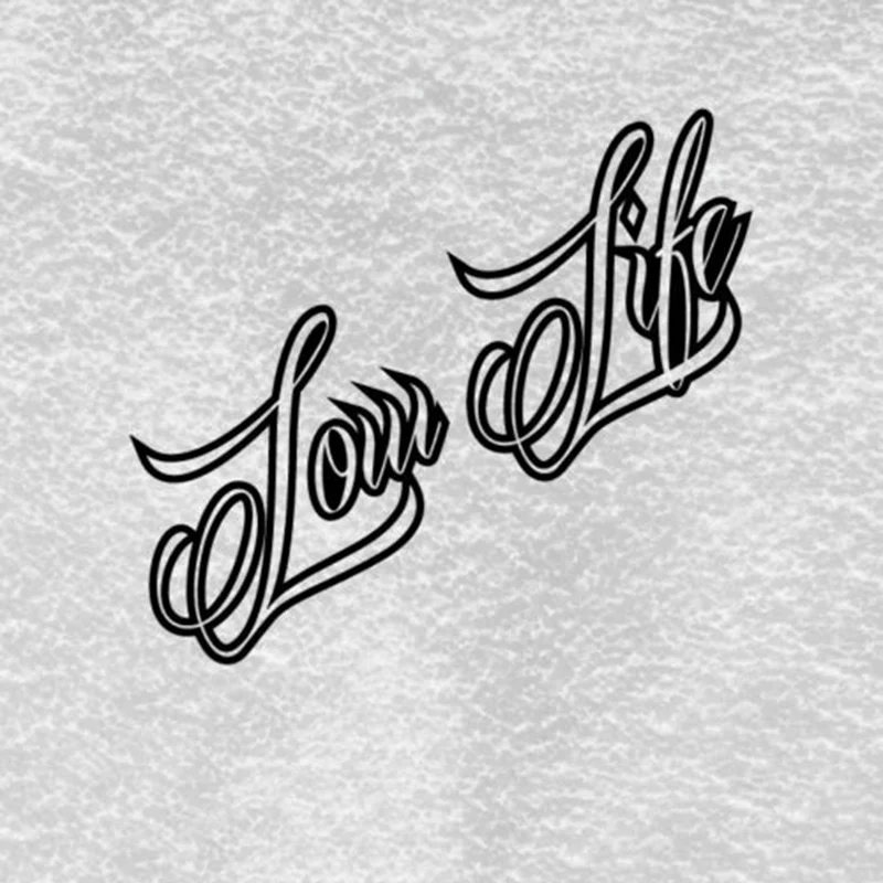 

LOW LIFE Sticker LowLife JDM Truck Window Lowered Car Decal