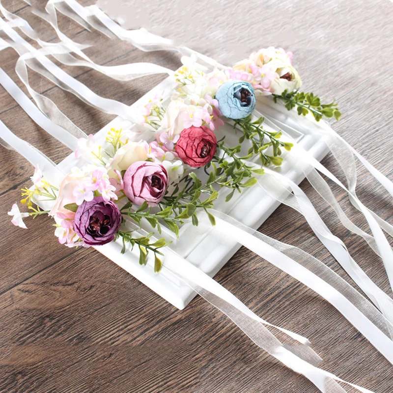 Свадебный корсаж для невесты искусственный цветок свадебной вечеринки