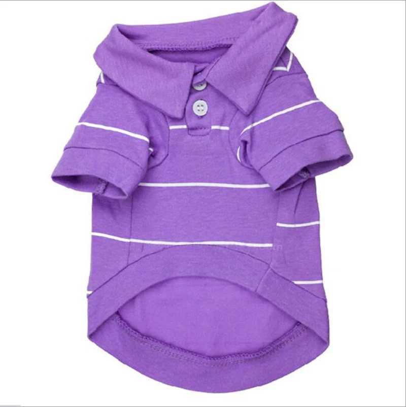 Дышащий жилет для собак летняя блузка топ Классическая рубашка поло Одежда