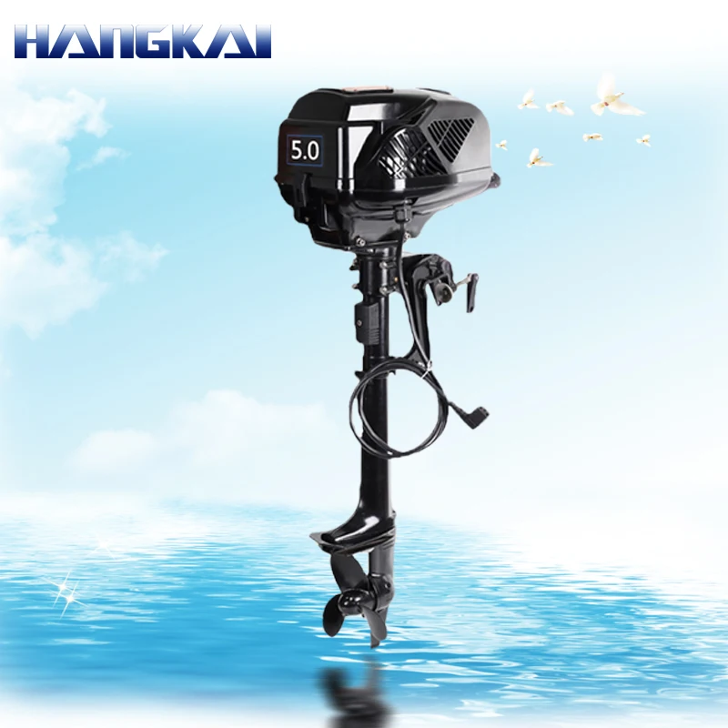 Hangkai 48 В 5.0HP Электрический лодочные моторы лодки OUTBOARD | Спорт и развлечения