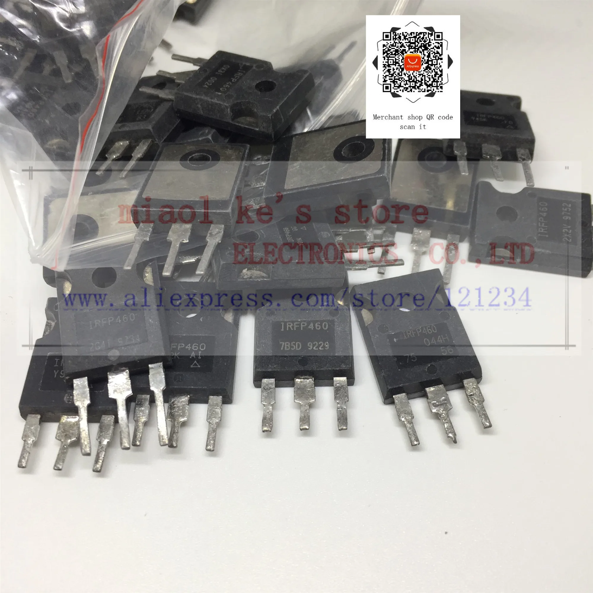 [50 шт./1 лот] IRFP460 IRFP460N IRFP460PBF IRFP460NPBF [использованные товары] флэш МОП транзистор (2068)