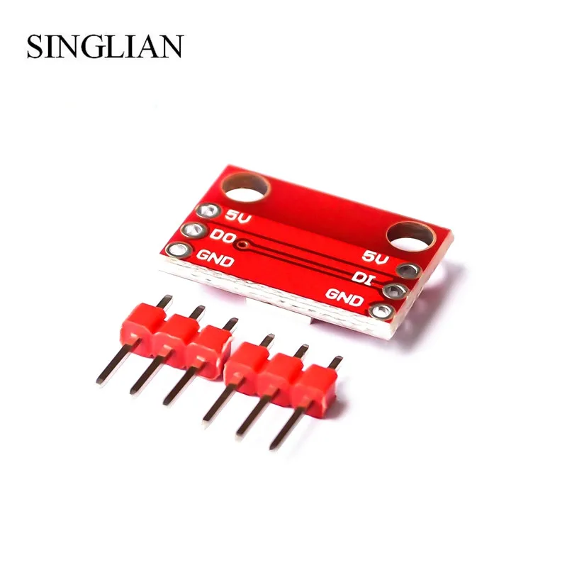 5 шт./лот RGB LED Breakout WS2812 Модуль цветной лампы Однолинейный интерфейс полноцветная