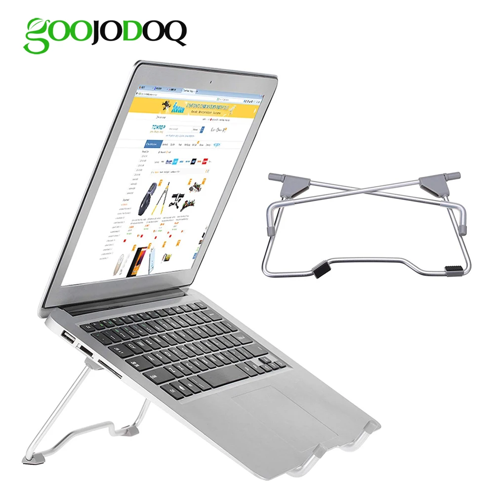Подставка для ноутбука для Macbook Air Pro 13 15 lenovo ASUS Tablet PC держатель настольный Металлический Стальной многоугольный нескользящий портативный