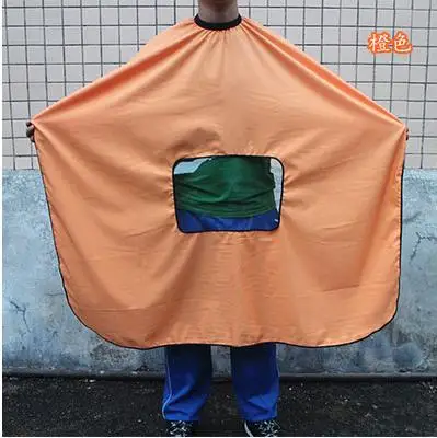 Детский фартук для парикмахерской с мультяшным рисунком детская накидка