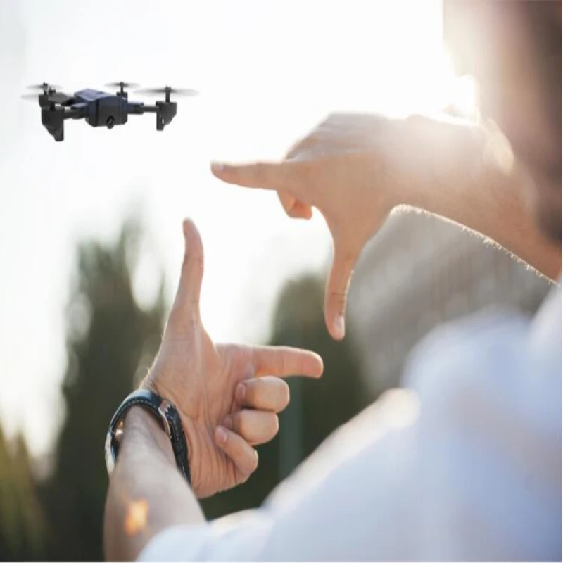 Новейший складной wifi fpv Радиоуправляемый Дрон игрушка с hd камерой Безголовый
