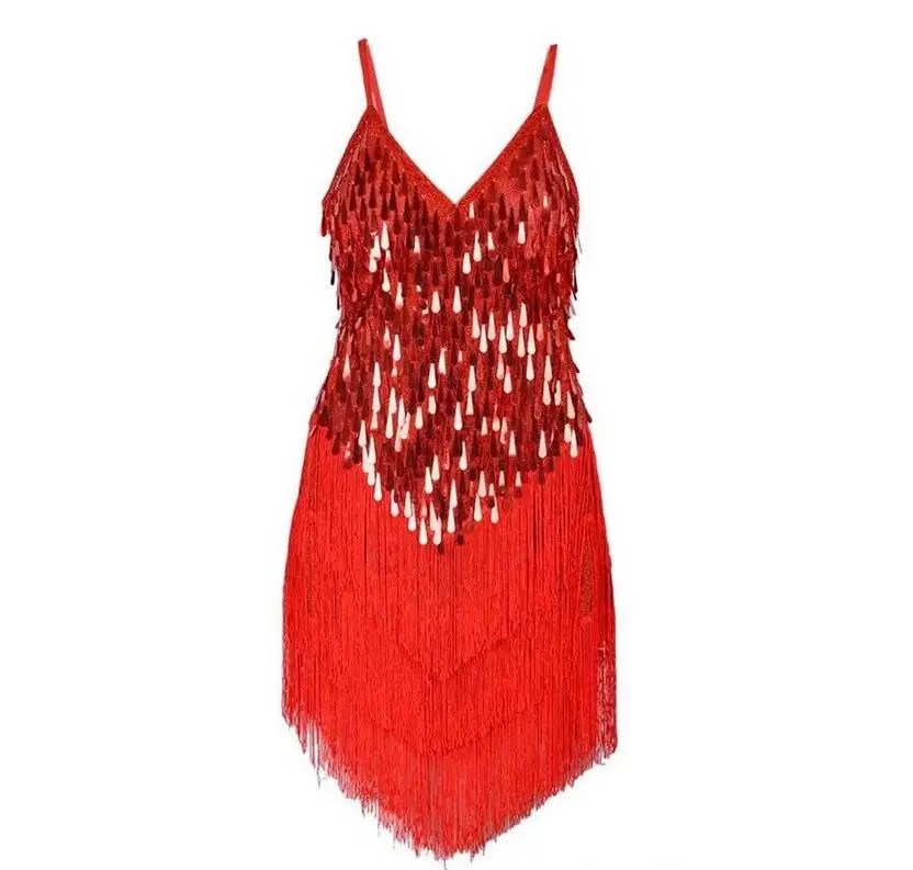 Женское платье с V-образным вырезом без рукавов | Женская одежда