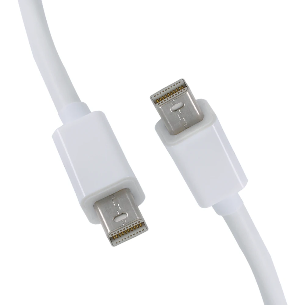 TISHRIC 10Pcs MINI DP To VGA DisplayPort Thunderbolt Male Female Display Port Adapter For Apple MaCBook Air Pro Cable | Электроника