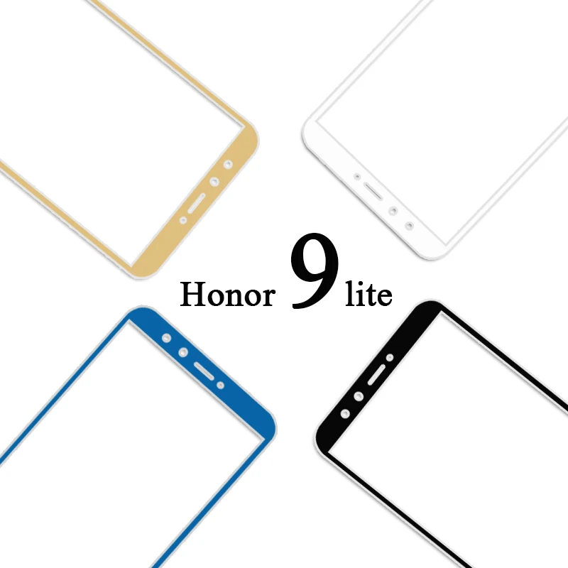 2 шт. защитное стекло на honor 9 lite для huawei honer 8 8lite 9 lite honor 8 honor 9 Закаленное стекло Защитная пленка на экран светильник