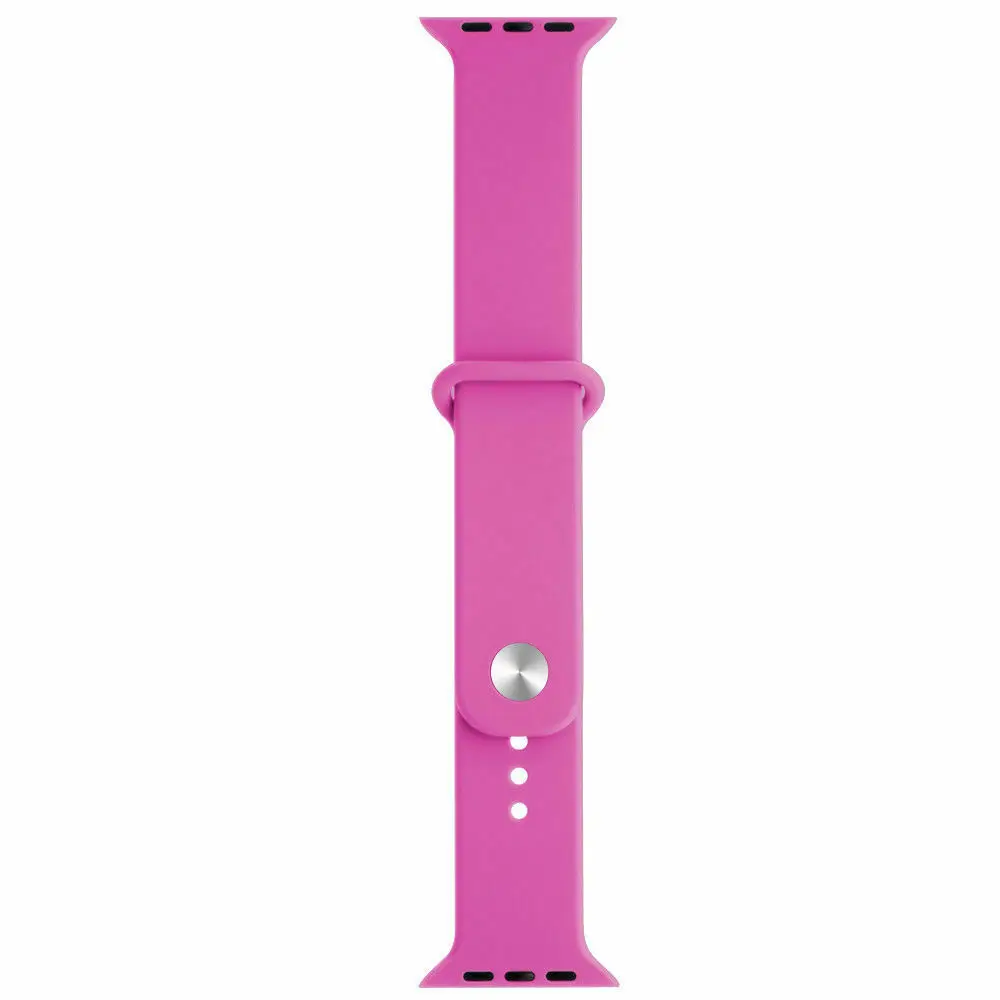 Сменный силиконовый спортивный ремешок для Apple iWatch 4/3/2/1 серии 38/40/42/44 мм цветные