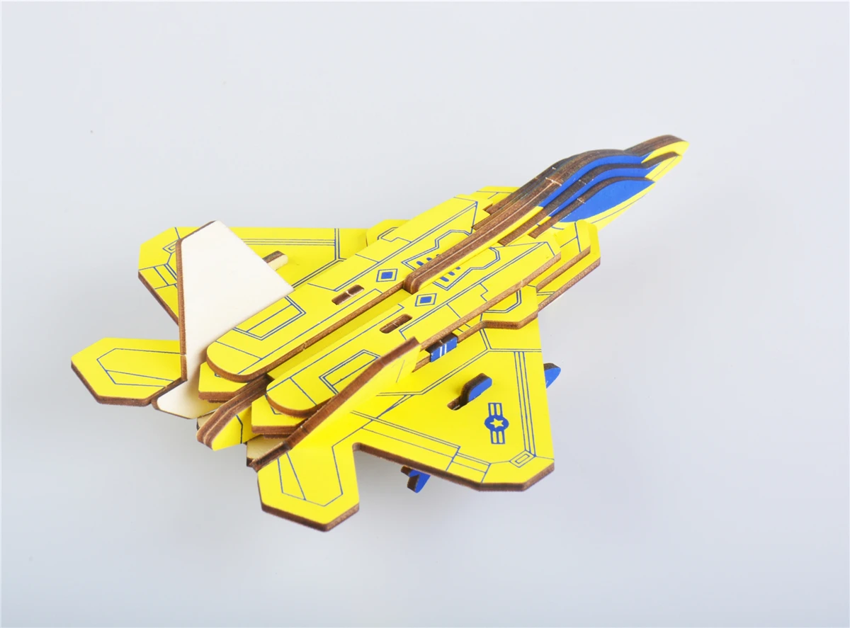 Лазерная резка новая сборка Сделай Сам обучающая игрушка 3D деревянная модель
