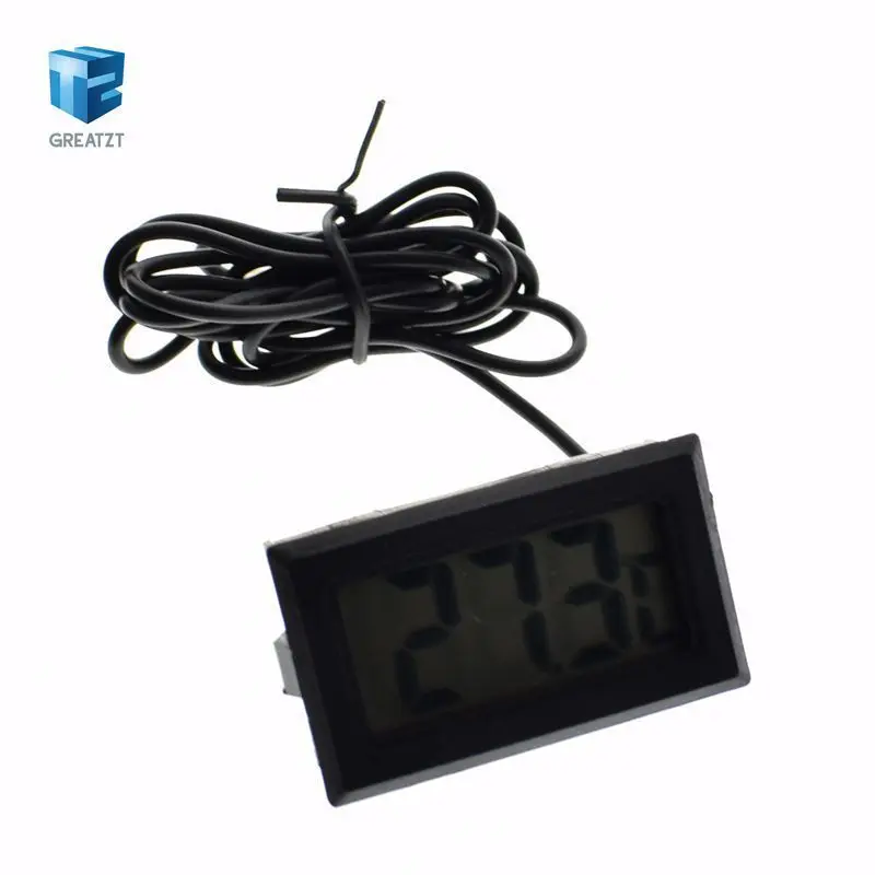 ЖК цифровой измеритель воды в резервуаре термометр электронный аквариум для