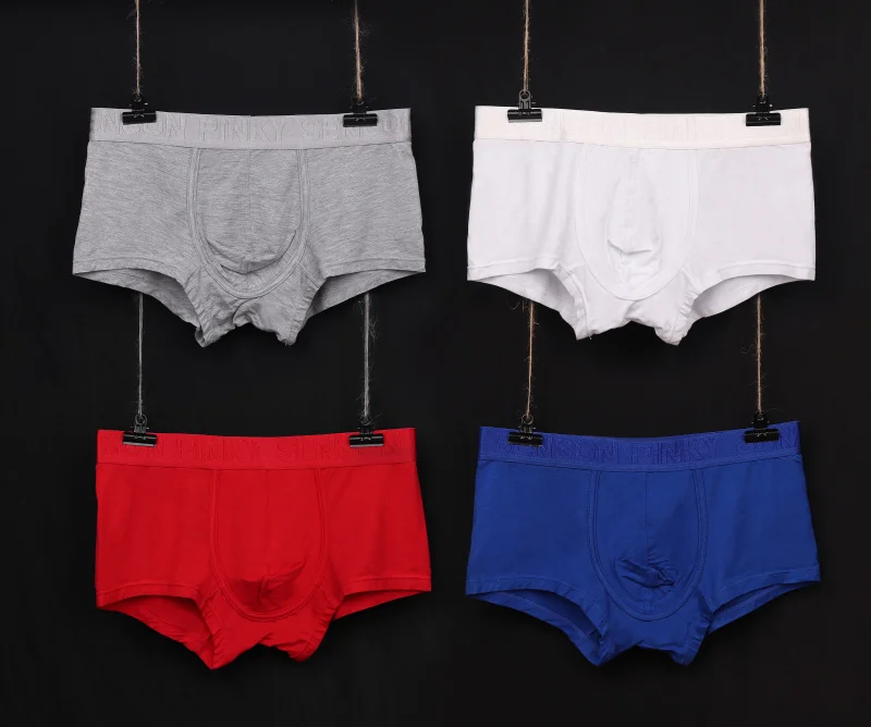 Мужские трусы боксеры Синие Трусы слипы нижнее белье для мужчин 2019|brand men boxer