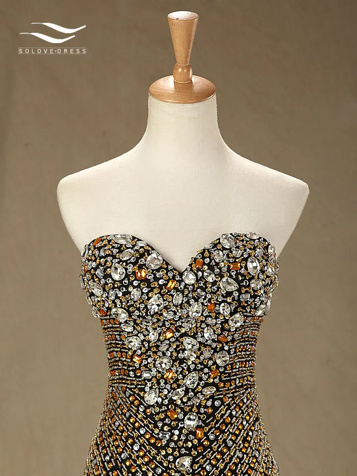 Женское вечернее платье русалка без рукавов с блестками|prom tulle dresses|tulle mermaid prom