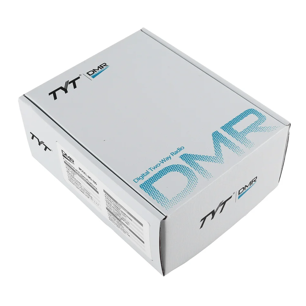TYT MD 390 GPS UHF 400 480 МГц IP67 Водонепроницаемый DMR цифровое радио с кабелем для