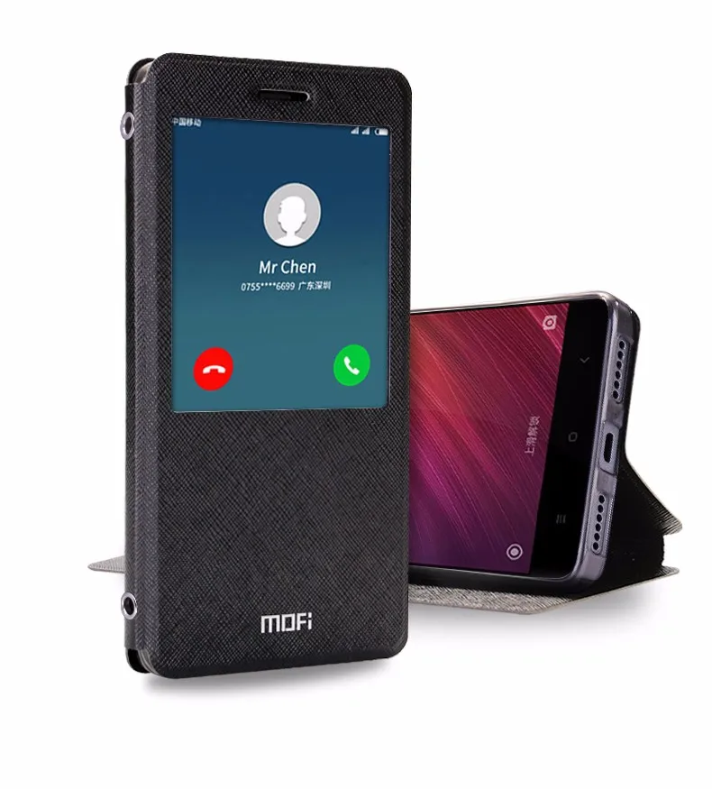 Для Xiaomi Redmi Note 4 чехол для Xiaomi Redmi Note 4 случае глобальная версия Mofi крышка кремния Flip 360 для Xiaomi Redmi note4 чехол