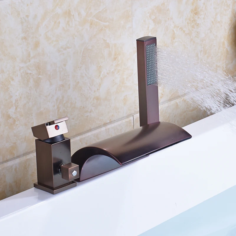 Смеситель для ванны с ручным душем 3 шт.|faucet bathtub|faucet brassfaucet shower |