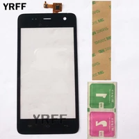 mobile touch screen for explay vega touch screen sensor digitizer front glass touch panel lens sensor 3m glue wipes