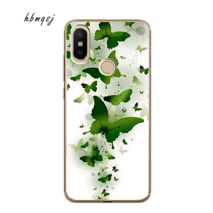 Силиконовый чехол для xiaomi mi a2 lite a1 8 mix 2s f1 redmi 5 plus 6 6a note pro fudna wave телефона с рисунком
